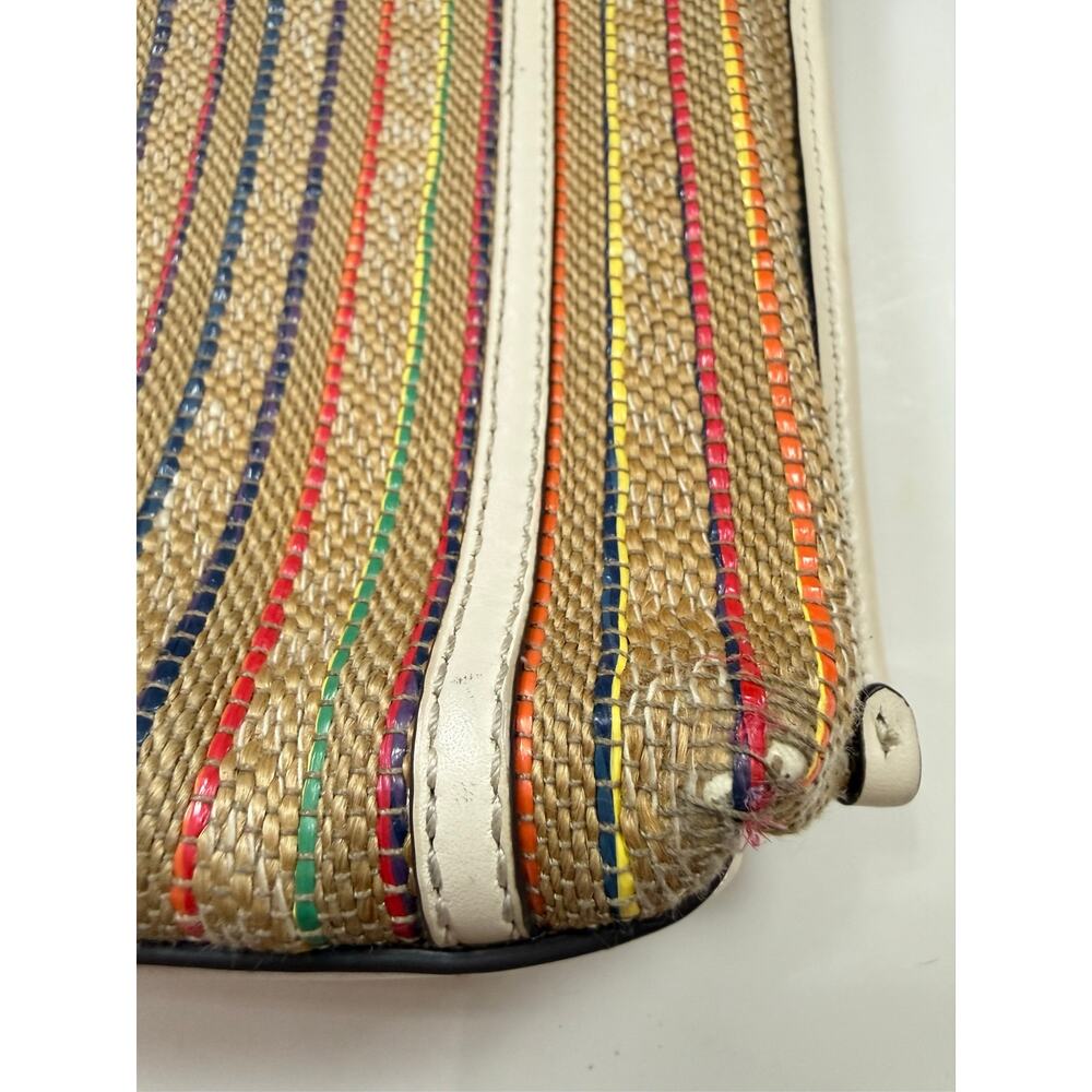 Tory Burch Mini Perry Striped Tote - Picture 9 of 11